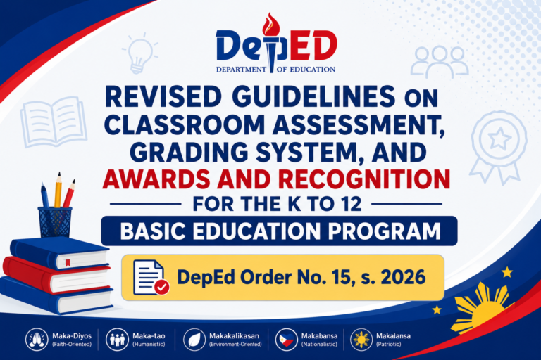 DepEd Order No. 15 s. 2026: New Summative Assessment Guidelines